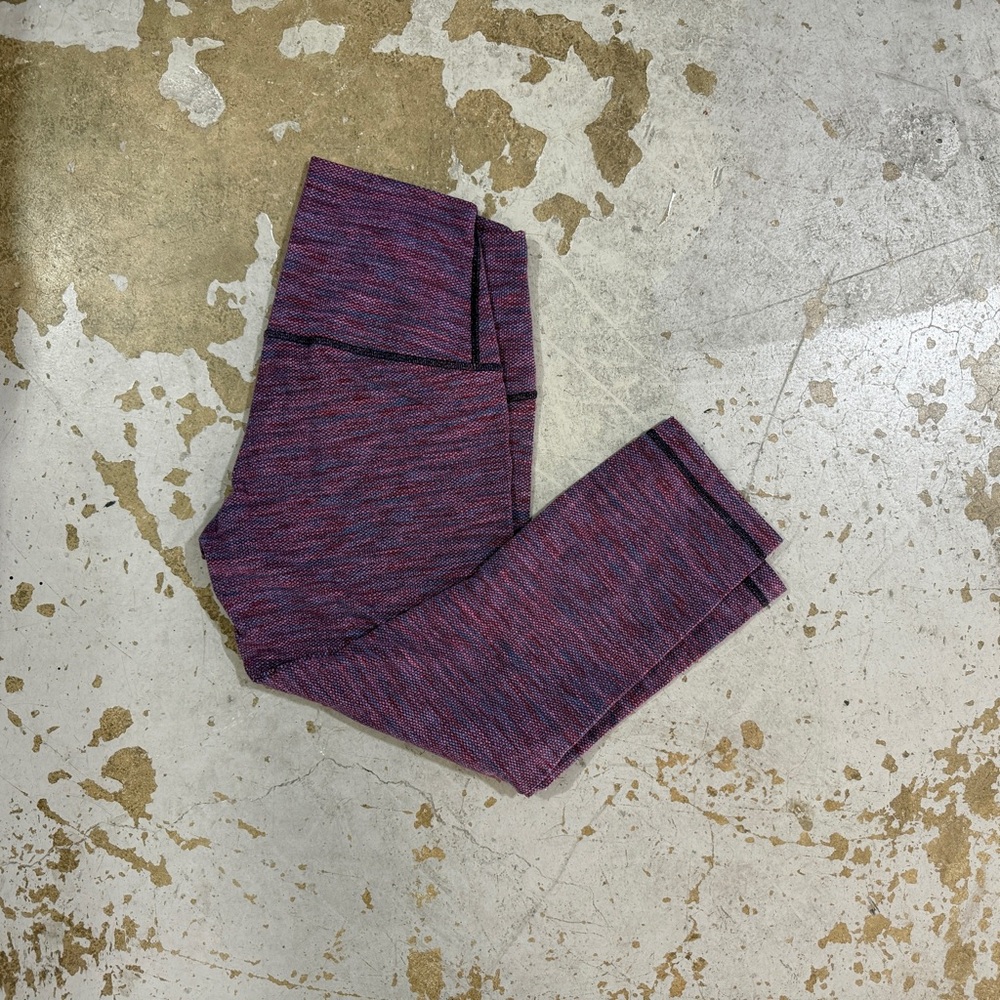 Lululemon Athletica Heathered Purple Leggings